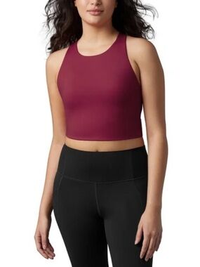 GapFit Crop Active Tank Red Size Small
